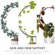 thumbnail image 4 of EeaseMX Flor de la planta con forma redonda Planta de marco de marco de flores Verduras Vid Rack Flower Anillo, 4 of 6