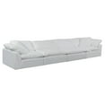 thumbnail image 7 of Modular Sectional Sofa, Deep Seating Couch, Washable Slipcovered Sofa, White Living Room Furniture, 7 of 7