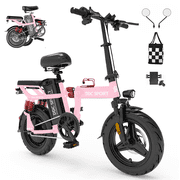 Folding Electric Bike for Adults with 700W Peak Motor, Ebike with 672Wh Battery, 35-55 Miles Range, Foldable Electric Bicycle for Men Women Commuter Travel