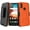 Safety Orange, variant on BELTRON DuraSport 5G UW Case with Clip, Slim Case with Swivel Belt Clip for Kyocera DuraSport 5G C6930 Verizon Features: Secure Fit & Built-in Kickstand Safety Orange
