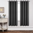 thumbnail image 1 of Cortinas opacas Joydeco con aislamiento térmico de 183 cm, 2 paneles, 1 of 9