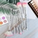 thumbnail image 5 of Brocha de maquillaje profesional Brillar Kit de brochas de maquillaje 7 piezas con bolsa brillante, 5 of 5
