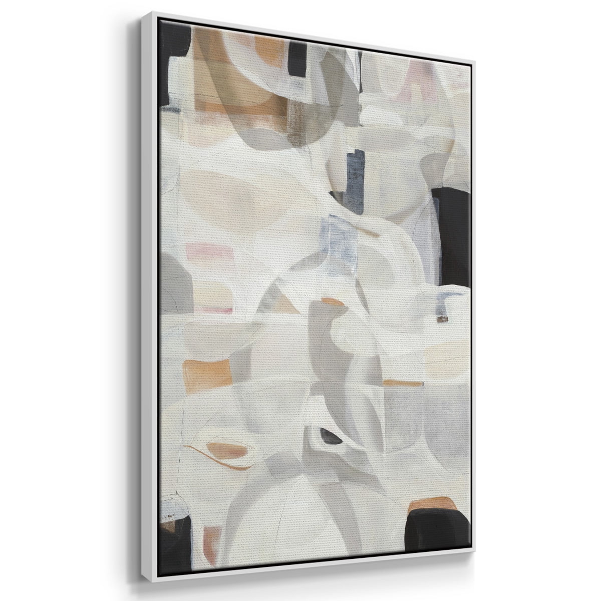 Windswept Framed Premium Gallery Wrapped Canvas - Ready to Hang - 25 x 37 - White Floating Frame