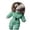 Green, variant on Baby Outerwear Romper Snowsuit Toddler Boys Girls Warm Jacket Coat Snowday Puffer Hooded Jumpsuit for Kids Green 6-9 Months