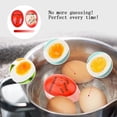 thumbnail image 4 of nipocaio 3 Pieces Egg Cooking Timer, Egg Timer Thermal Egg Timer Boil Soft, Medium Or Hard Color Changing Egg Timer For Kitchen And Home Restaurant Use, 4 of 5