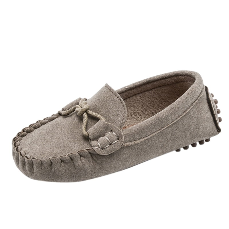 boys grey loafers