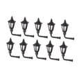 thumbnail image 1 of 10 piezas Mini lámparas de pared Accesorios de construcción de modelos Iluminación de adorno para Micro Escala 1 100, 1 of 9
