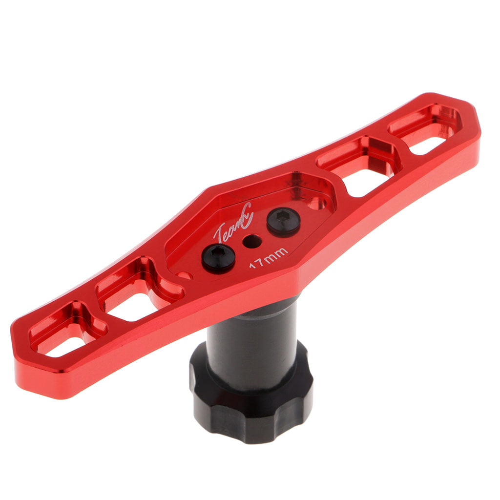 17mm Wheel Hex Spanner Nut Metal Sleeve Removal Tool For 1/8 RC Car Truck Tires 