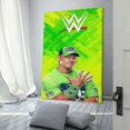 thumbnail image 3 of John Cena Poster, Canvas Wall Hanging Art Painting, Artwork Print for Home Decor Bedroom Living Room Dorm, Frame, 3 of 8