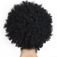 thumbnail image 5 of DOPI Black Synthetic Curly Wigs for Women Short Wig African American Natural, 5 of 6