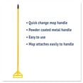 thumbnail image 2 of Quick Change Side-Latch Plastic Mop Head Handle 60" Aluminum Handle, Yellow, 2 of 6