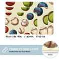 thumbnail image 2 of Baseball Polyester Non-Slip Machine Washable Office Rug Door Rug Floor Mats, 2 of 6