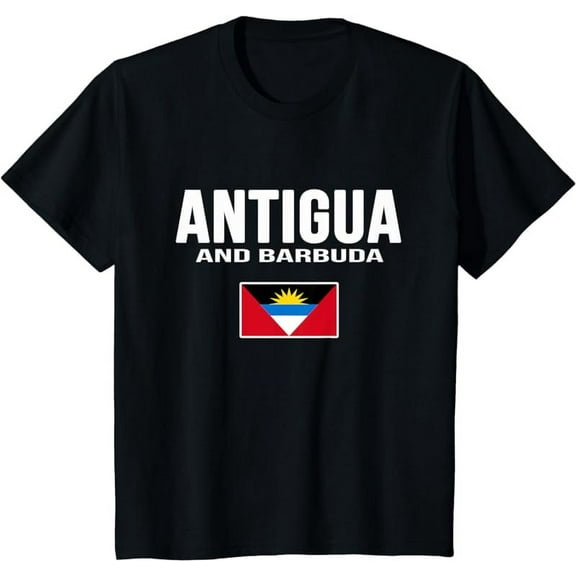 Antigua and Barbuda Flag Souvenir T-Shirt