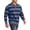 #03 Dark Blue 【Mix, Match & Rotate: Stock Up on Daily Colors】, variant on Men's Vintage Print Casual Button Down Shirt Turndown Collar Long Sleeve Tops Polycotton Solid Color Business Casual Outdoor Travel Outfit Gift for Him | JASKFLY,Army Green L