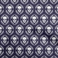 thumbnail image 1 of oneOone Polyester Spandex Navy Blue Fabric Skull Sewing Craft Projects Fabric Prints By Yard 56 Inch Wide, 1 of 4