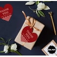 thumbnail image 6 of Inkdotpot Thank You For Celebrating With Us Bridal Shower-Baby Shower-Retirement-Wedding-Birthday Bottle Tag Real Rose Gold Foil Favor Hang Tags Pack Of 100, 6 of 8