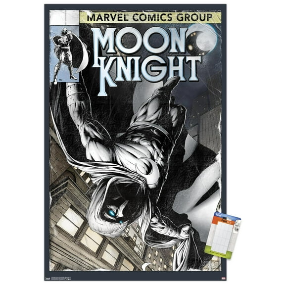 Marvel Comics - Moon Knight - Moon Knight #194 Wall Poster, 14.725" x 22.375"