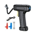 thumbnail image 1 of Lepmerk Portable Digital Tire Inflator with LED Light, 4000mAh Battery, USB Cable, and 3 Nozzles for Cars, Bikes, and Inflatables, 1 of 6