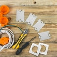 thumbnail image 4 of HEALEEP 50Pcs Flat Mending Plates Metal Plate For Protection Of Pipes, 4 of 8