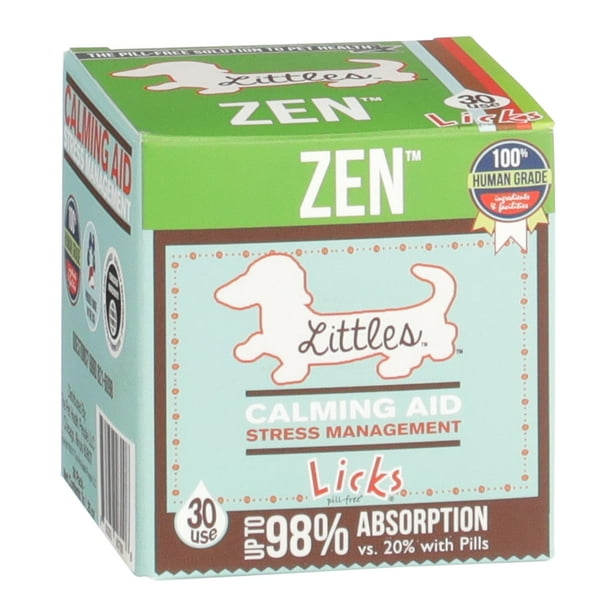 Zen Small Breed Dog Calming Aid Supplements for Aggressive Behavior Nervousness and Stress Relief Puppy Treats for Calming and Promoting Dog Health Gel Packets 30 Uses Walmart