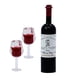 thumbnail image 5 of Botellas de vino para casa de muñecas a escala 1/12, vasos, vasos para bebidas, vasos para bebidas de escenas de la vida real Gorra roja, 5 of 9