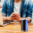 thumbnail image 2 of Lzobxe Portable Bluetooth Speakers New Exquisite Cylindrical Portable Bluetooth Speaker Colorful Lights Cool Gift Sound, 2 of 4