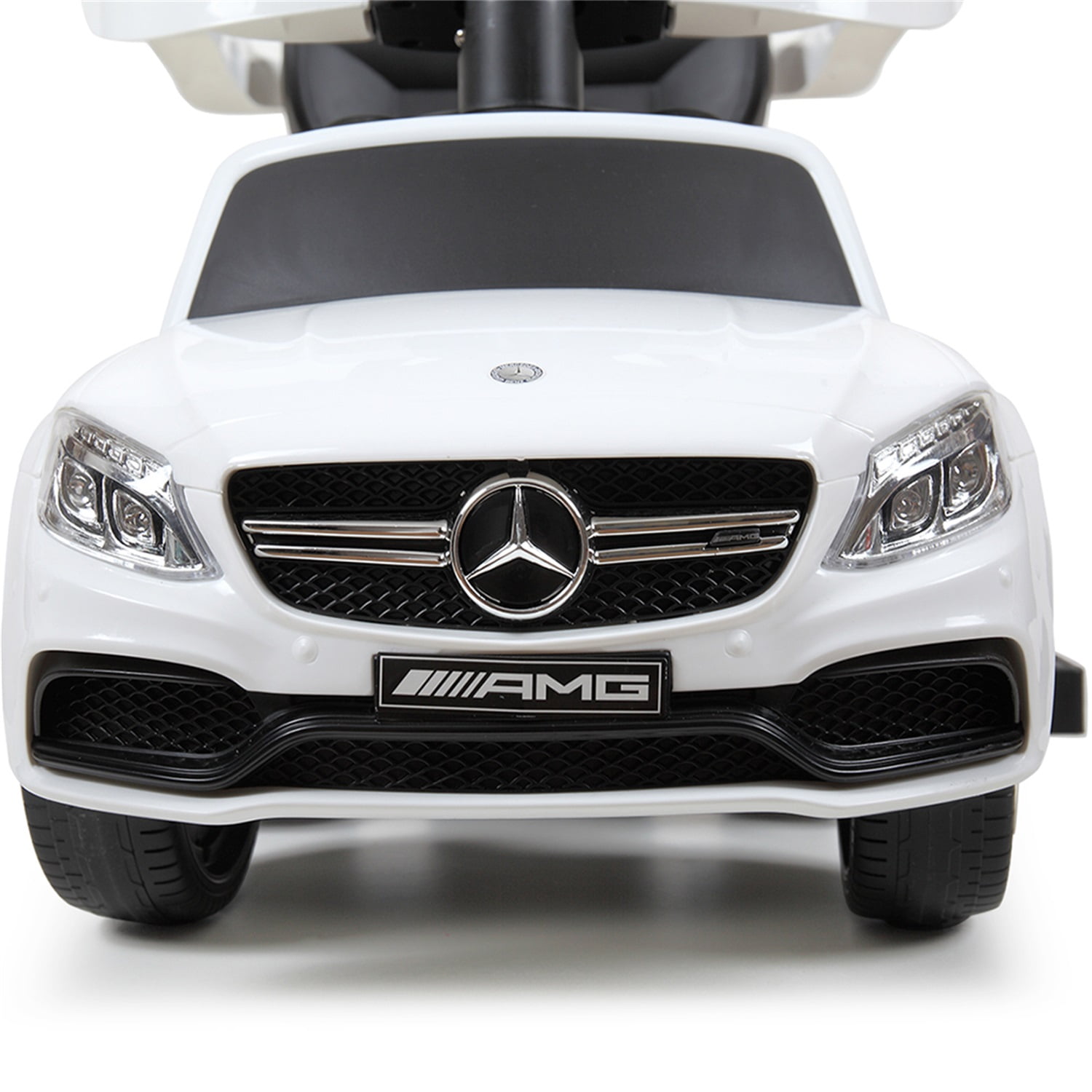 CIPACHO 3-in-1 Cars Toy for Kids to Ride, Multi Function Ride-On Stroller Push Car for Child with Horn, Music, Under Seat Storage, White CIPACHO 3-in-1 Cars Toy for Kids to Ride, Multi Function Ride-On Stroller Push Car for Child with Horn, Music, Under Seat Storage, White
