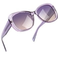 thumbnail image 1 of Lentes de Sol Joopin Sobredimensionados de Acetato Polarizados UV400 Morado, 1 of 6