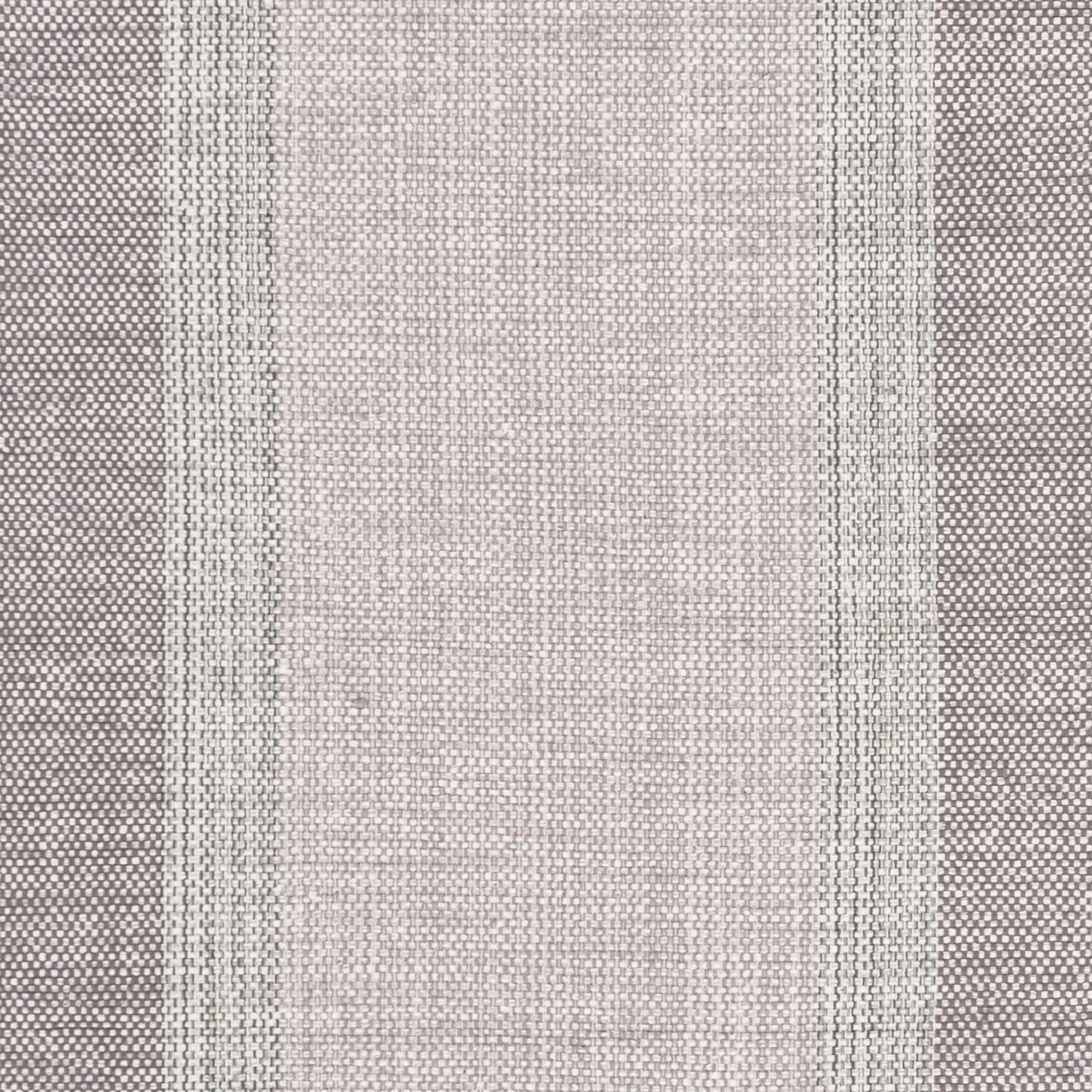 SAFAVIEH Montauk Sharlene Solid Striped Cotton Runner Rug, Green/Grey, 2'3" x 7'