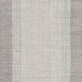 thumbnail image 6 of SAFAVIEH Montauk Sharlene Solid Striped Cotton Runner Rug, Green/Grey, 2'3" x 7', 6 of 7