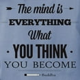 thumbnail image 3 of CafePress - Buddha Saying The Mind Is Everything ... T Shirt - Womens Comfort Colors® Shirt, 3 of 4