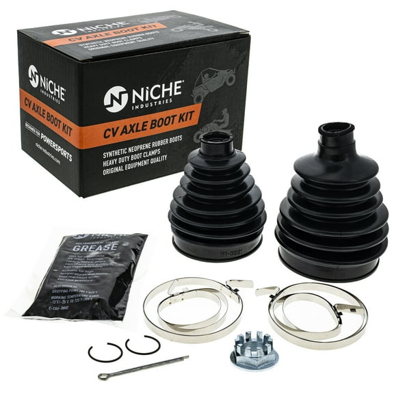 Niche Front Right CV Axle Boot Kit Honda Pioneer 1000 1000-5 SXS1000M3 SXS1000M5 519-KCV2317B