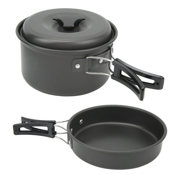 Camping Cookware Mess Kit,Camping Cookware Mess Kit Camping Cooking Pans Set Camping Cookware Set Ultra Responsive