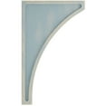 thumbnail image 2 of Ekena Millwork 3"W x 8 1/2"D x 14"H Jumbo Lawson Wood Vintage Decor Corbel, Driftwood Blue, 2 of 6