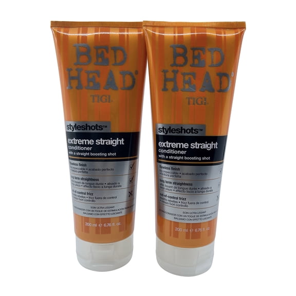 TIGI Bed Head Styleshots Extreme Straight Conditioner 6.76 oz Set of 2