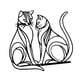 thumbnail image 5 of Decoración de pared de , adorno de animal de metal, regalo elegante y moderno, decoración de pared, obra de para fiesta, hogar, dormitorio,, 5 of 8