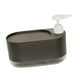 thumbnail image 5 of Dispensador de jabón de cocina, exprimidor de jabón para platos, organizador versátil, moderno y esencial con soporte para esponja para baños de hotel negro, 5 of 8