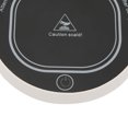 thumbnail image 3 of Almohadilla calentadora de tazas, estera calefactora inteligente con USB, temperatura constante, color negro, para café, té con leche, 3 of 8