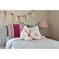 thumbnail image 3 of Simply Daisy 16" x 16" Stripe Decorative Throw Pillow, Dusty Rose, 3 of 4