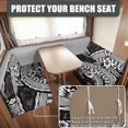 thumbnail image 2 of FOR U DESIGNS Hibiscus Floral Print 2 Pcs RV Dinette Cushion Covers Elastic Camper Cushion Slipcover Non-Slip RV Couch Cover Furniture Protector for RV Camper Car Bench, 2 of 7