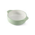 thumbnail image 2 of Kitchenaid 2-quart Vitrified Stoneware Round Casserole Baker in Pistachio Green, 2 of 8