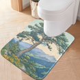 thumbnail image 2 of Yayeee Bath Rugs for Bathroom Floor Set of 2 Non Slip Fluffy Soft Absorbent Mat, Beige Mountain, 2 of 7