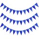 thumbnail image 1 of Banderín con purpurina y banderas, guirnalda azul JHZMCRX para fiesta, 1 of 9