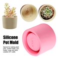 thumbnail image 4 of Molde Para Macetas, Molde Para Portavelas, Molde De Silicona Rosa, Portalápices Para Portavelas ANGGREK No, 4 of 7