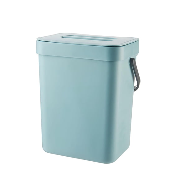 LAMIRO Small Kitchen Compost Bin 3L Kitchen Waste Bin Household Countertop Container with Lid for Rubbish Composter