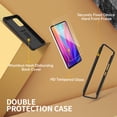 thumbnail image 2 of FITO For Samsung Galaxy A53 Case, Phone Case with Screen Protector and Kickstand (Black), 2 of 7