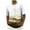 Khaki, variant on Chiccall Men's Gradient Printed T Shirts Oversized Casual Stretch Basic Tee Loose Fit Summer Vacation Beach Tops