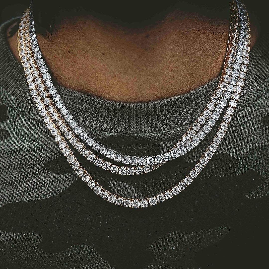 Diamond Choker Tennis Necklace for 