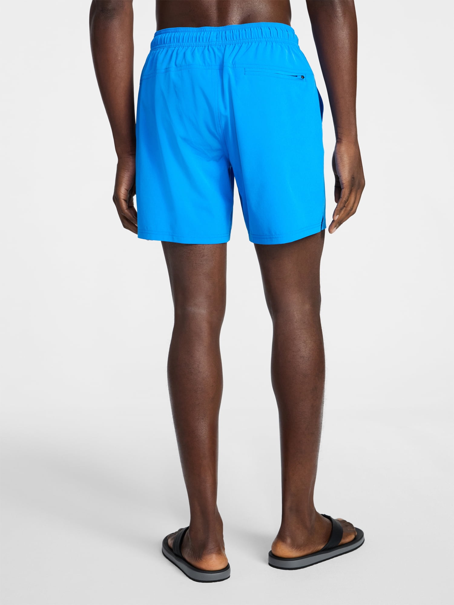 George Men's and Big Men's Performance Lined Swim Trunks, 5" Inseam, Sizes S-3XL