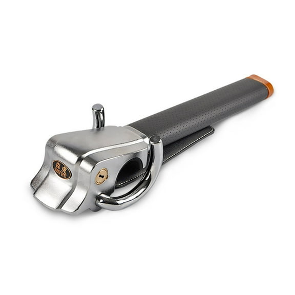 BIBABLYKE Vehicle Steering Wheel Lock Car Anti Theft Security Lock with 2 Keys Fit for Car Truck SUV Automobile Locking Device